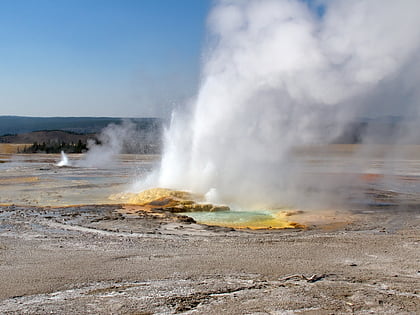spasm geyser park narodowy yellowstone