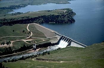 angostura dam foret nationale des black hills