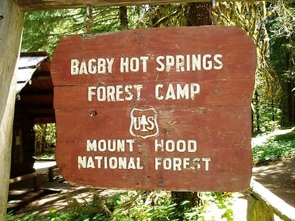 bagby hot springs foret nationale du mont hood