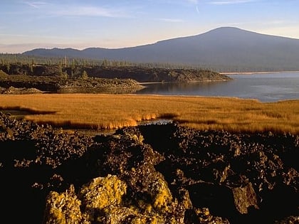 davis lake volcanic field foret nationale de deschutes