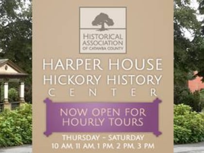 harper house hickory history center