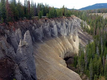 annie falls parque nacional del lago del crater