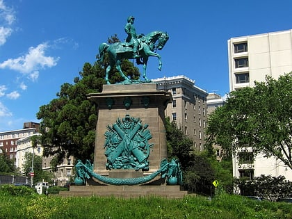 equestrian statue of george b mcclellan washington d c