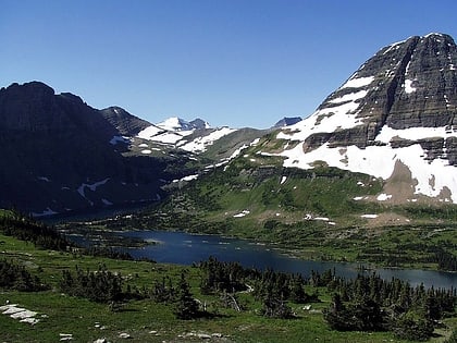 hidden lake park narodowy glacier