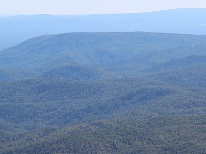 brown mountain foret nationale de pisgah