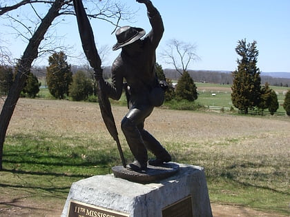 11th mississippi infantry monument gettysburg