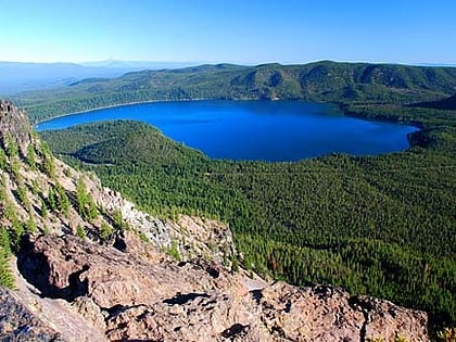 paulina lake deschutes national forest