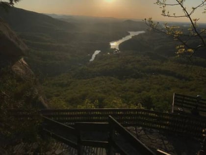 chimney rock at chimney rock state park parc detat de chimney rock