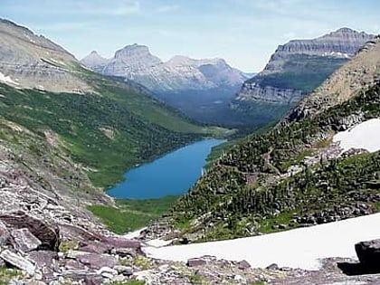 gunsight lake park narodowy glacier