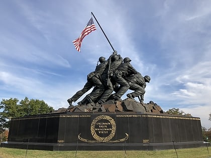 memorial de guerra del cuerpo de marines de estados unidos condado de arlington