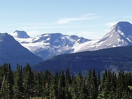 blackfoot mountain parc national de glacier