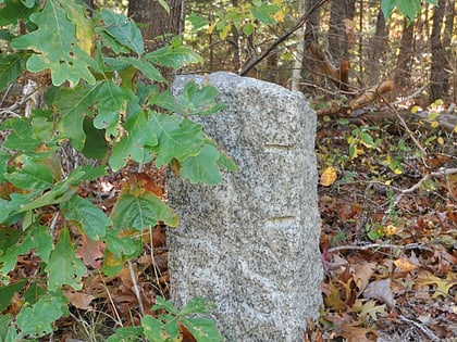 town boundary markers of barnstable