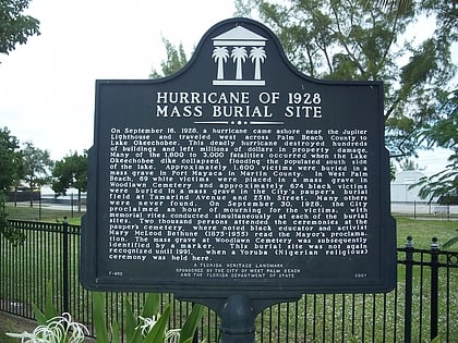 hurricane of 1928 african american mass burial site west palm beach