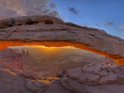 mesa arch parque nacional tierra de canones