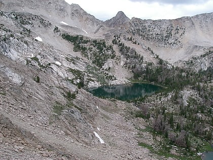 headwall lake white clouds wilderness