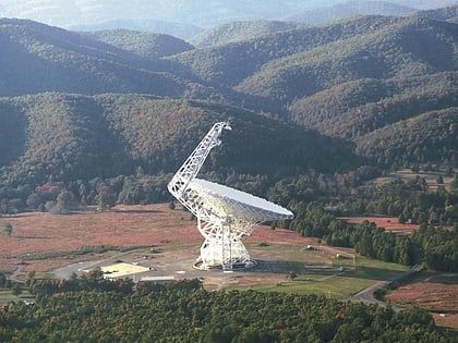 radioteleskop green bank monongahela national forest
