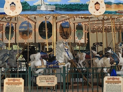 allan herschell 3 abreast carousel santa barbara