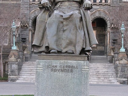 statue of john carroll washington d c