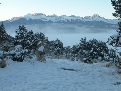 sneffels range bosque nacional uncompahgre