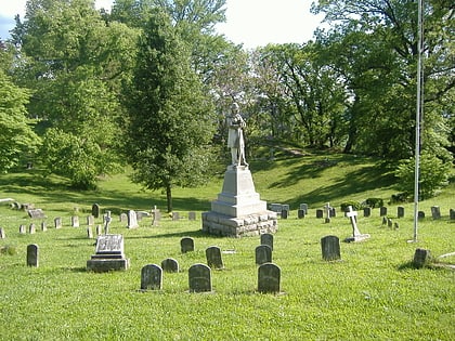 confederate monument in frankfort