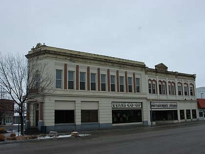 Co-op Block and J. N. Ireland Bank