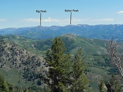 big peak bosque nacional sawtooth