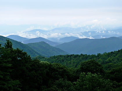 montagnes blue ridge parc detat du mont mitchell