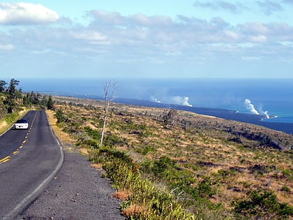 chain of craters road parque nacional de los volcanes de hawai