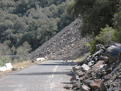 ferguson landslide foret nationale de sierra