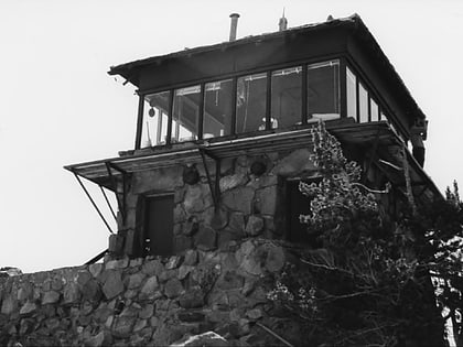 watchman lookout station parque nacional del lago del crater