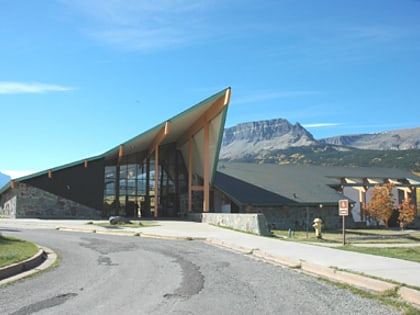 saint mary visitor center park narodowy glacier