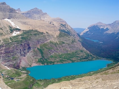 helen lake park narodowy glacier