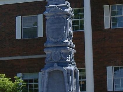 Confederate-Union Veterans' Monument in Morgantown