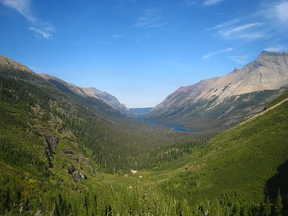 glenns lake parque nacional de los glaciares
