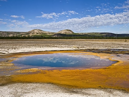 opal pool parque nacional de yellowstone