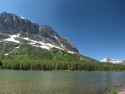 fishercap lake park narodowy glacier