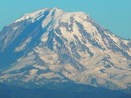 north mowich glacier mount rainier national park