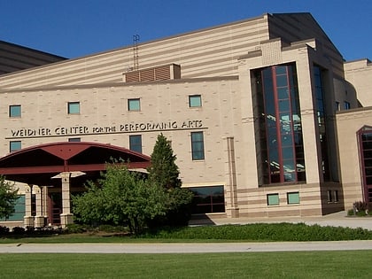 weidner center for the performing arts green bay