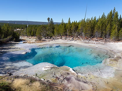emerald spring yellowstone national park