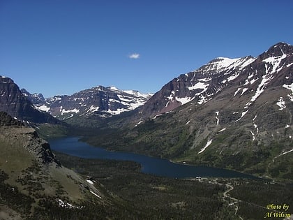 rising wolf mountain park narodowy glacier