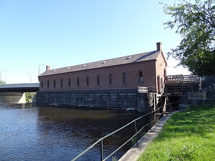 lowell power canal system and pawtucket gatehouse