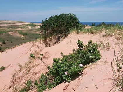 grand sable dunes pictured rocks national lakeshore
