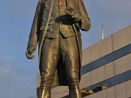 statue of james cook anchorage