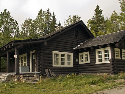 district historique de sherburne ranger station parc national de glacier