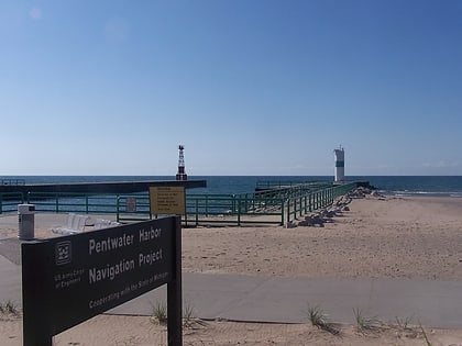 Navigation Structures at Pentwater Harbor