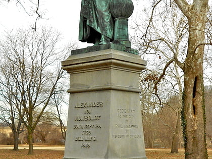 statue of alexander von humboldt philadelphie