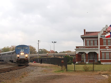 texas and pacific railroad depot marshall