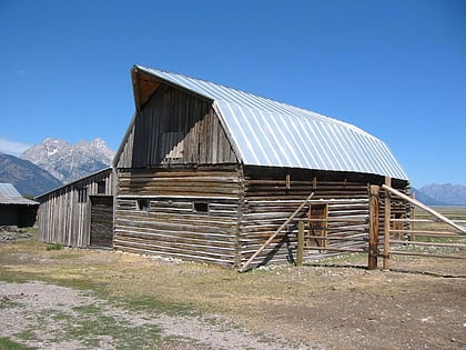 district historique dandy chambers ranch parc national de grand teton