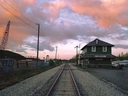 historic alaska railroad depot gift shop nenana