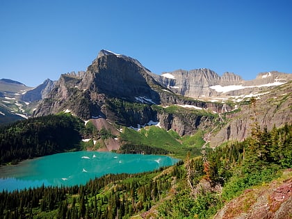 grinnell lake park narodowy glacier